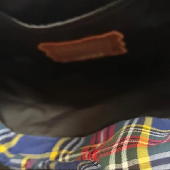 NWOT Coach quilted plaid bag - Picture 3 of 4